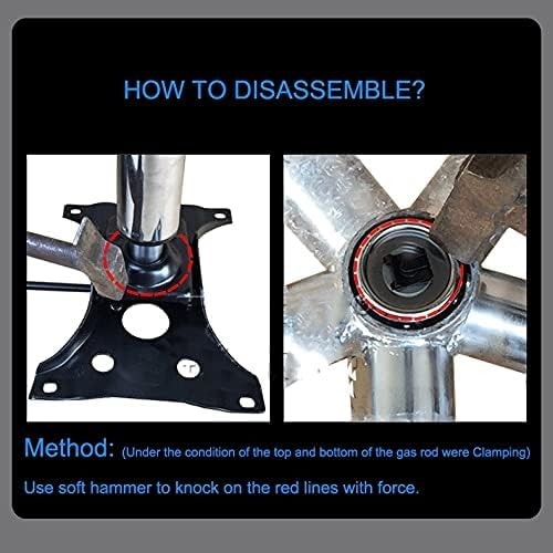 McDooFly Drafting Stool Bar Gas Lift Cylinder Replacement 18"-28" Long