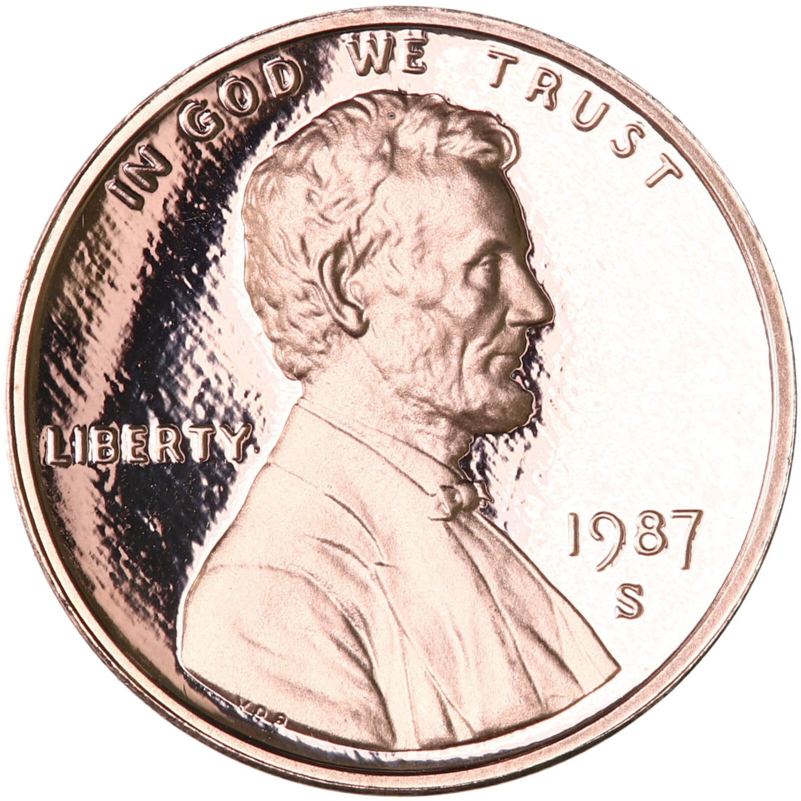 1987 S Lincoln Memorial Cent Gem Deep Cameo Proof Penny