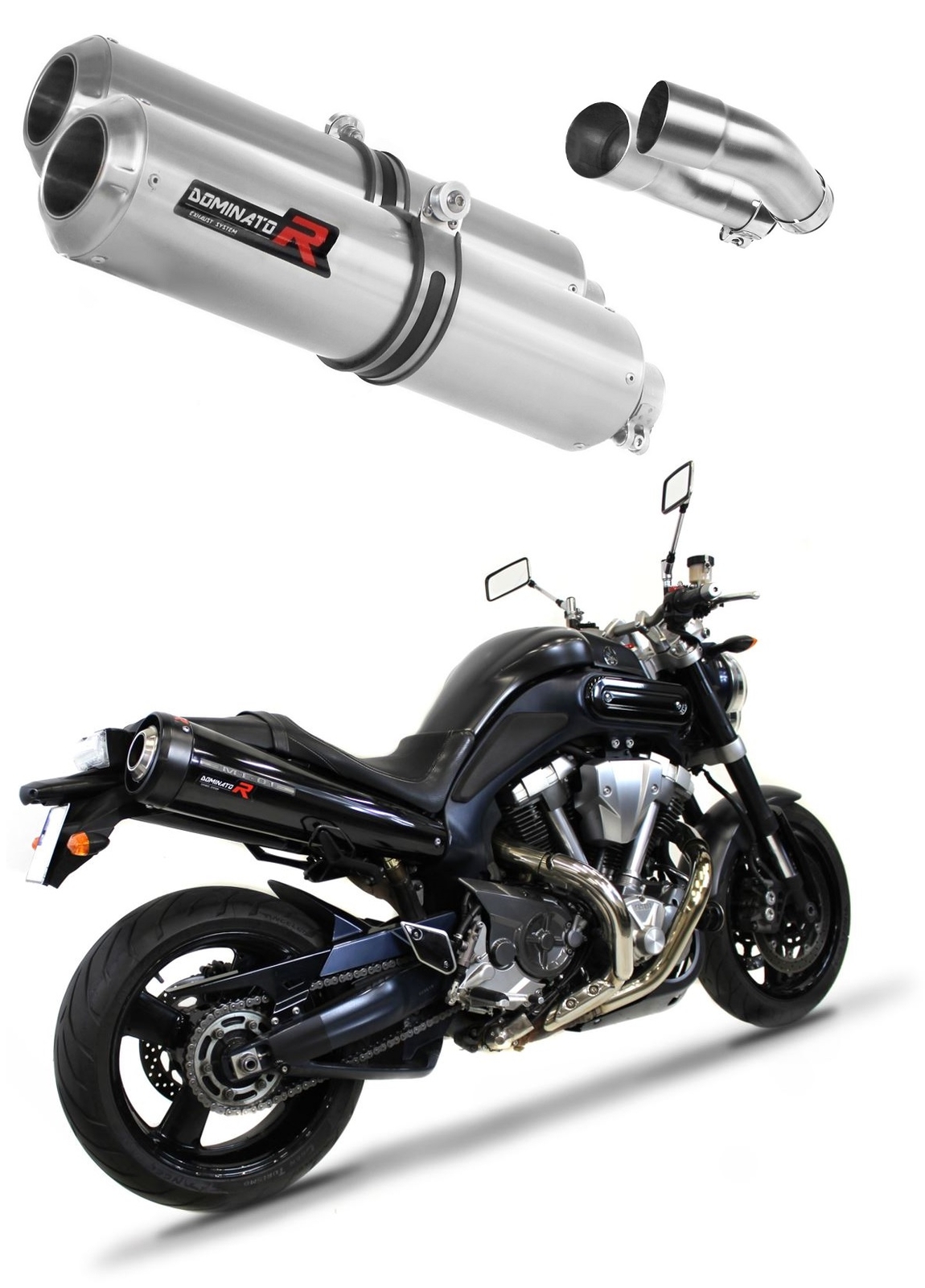 MT 01 1700 2005 - 2012 Exhaust Terminal Muffler GP DOMINATOR