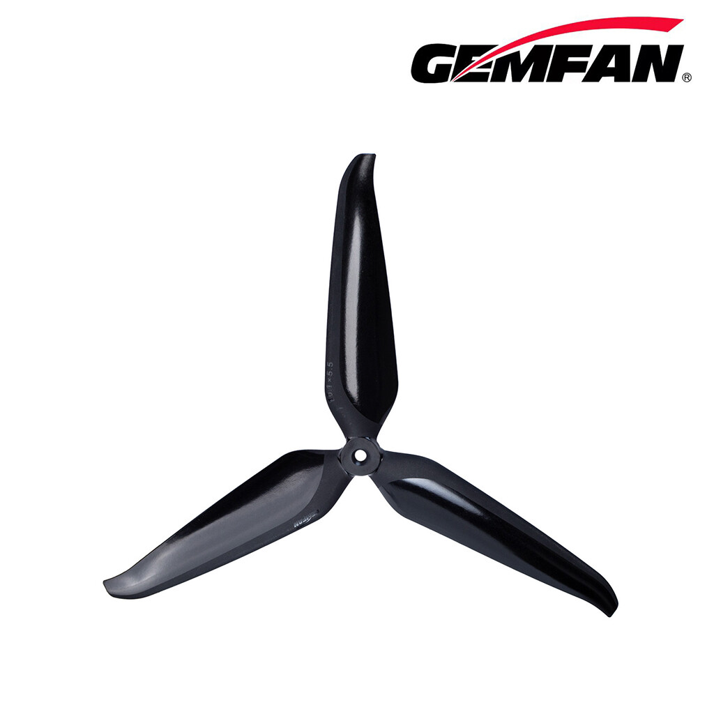 GEMFAN 10.1X5.5 Fiberglass GF Propeller 3-blade for 3115 800KV Brushless Motor