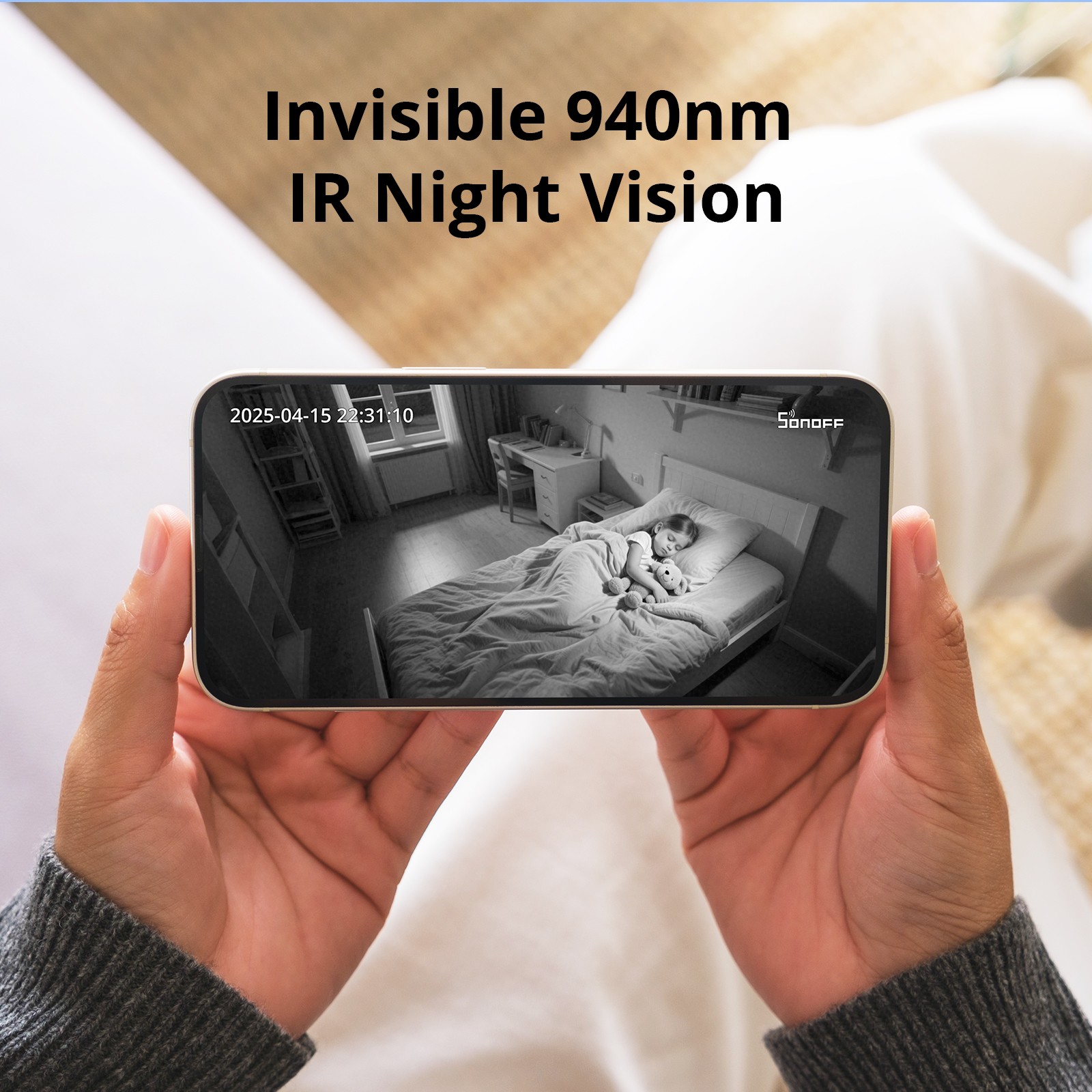 SONOFF CAM PT2 Smart Home Security Camera Smart Night Vision 360° Panoramic View
