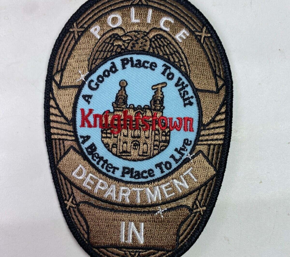 Knightstown Police Indiana IN Patch G9