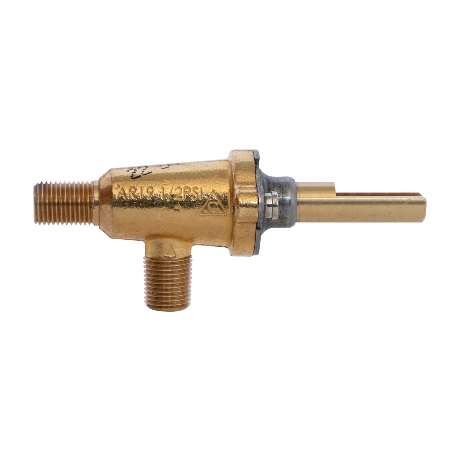 Vulcan Hart & Hobart 00-497240-00001 Gas Valve for Griddle Burner w split shaft