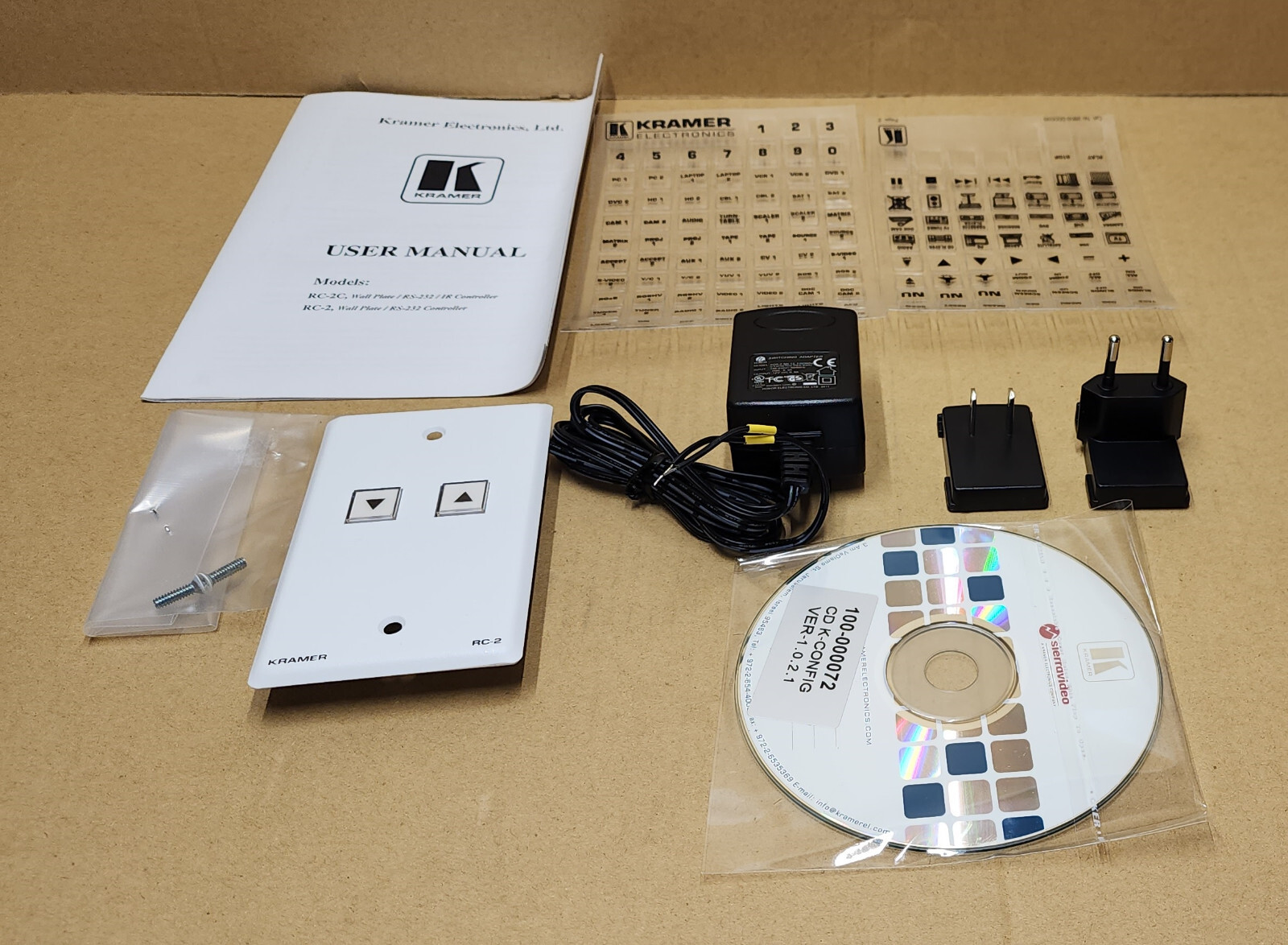 Kramer RC-2 RS-232 Controller OPEN BOX