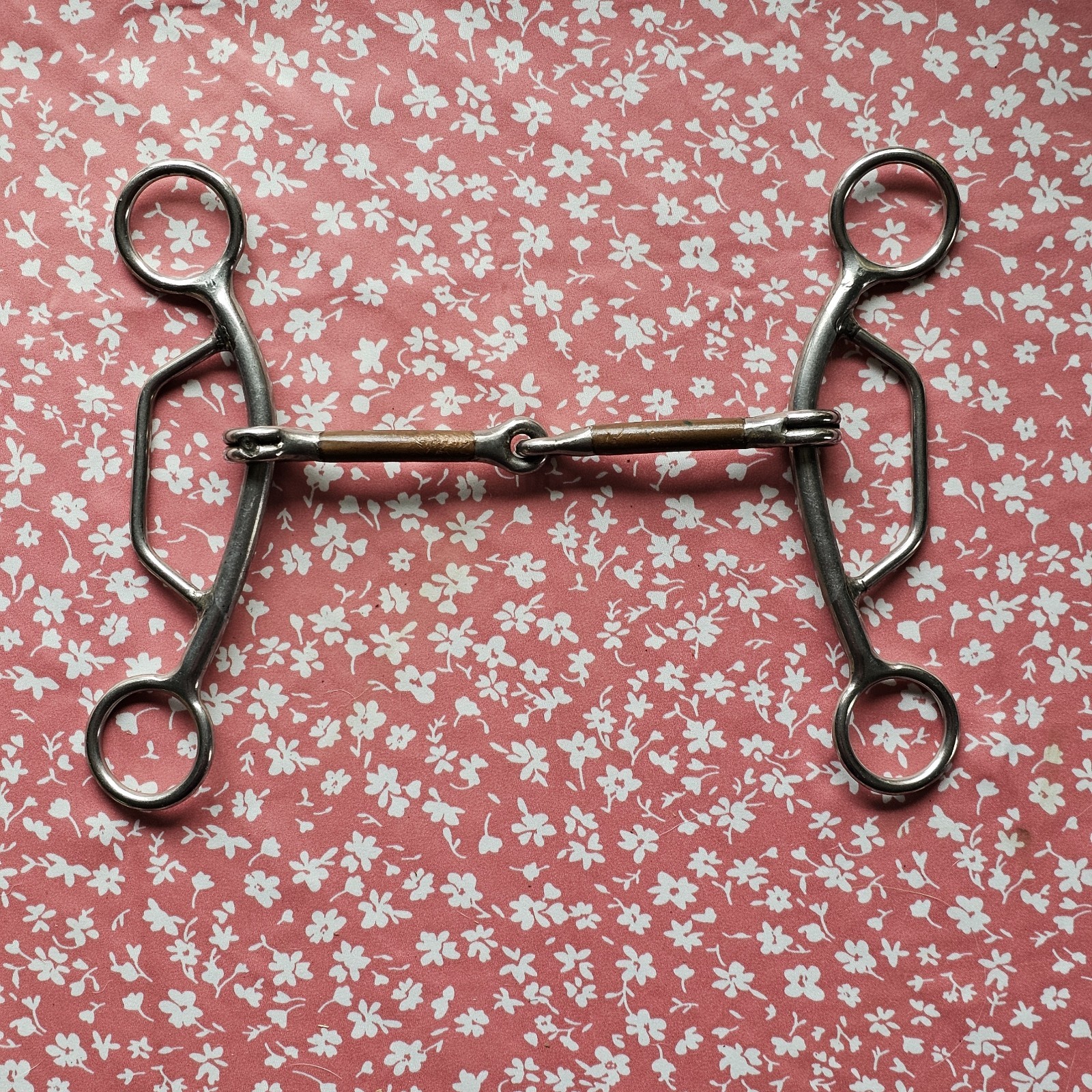 Reinsman Western Gag Bit #334 5" mouth Copper Mouth