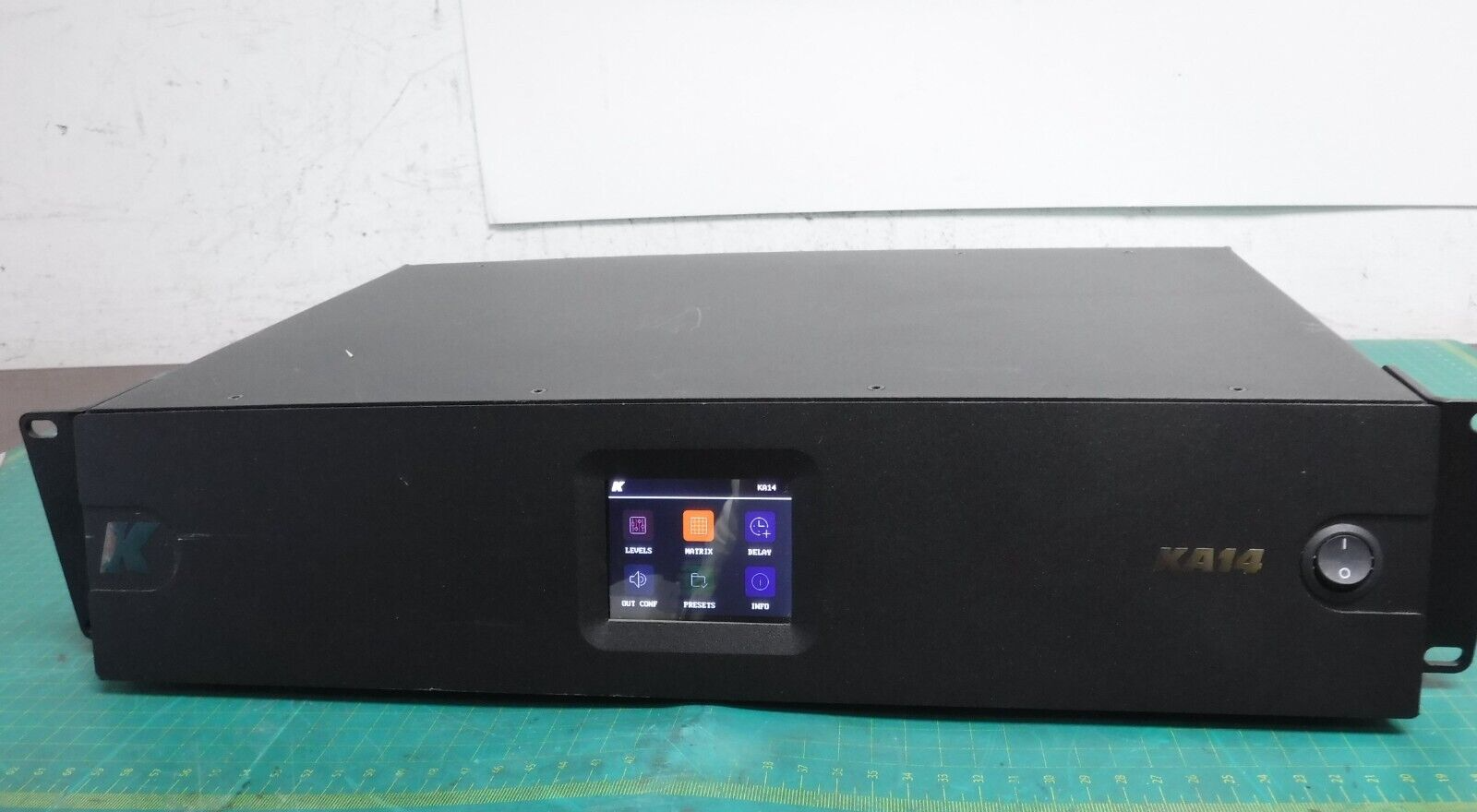 K-ARRAY KA14 2 CHANNEL Power Amplifier (Fully Functional)