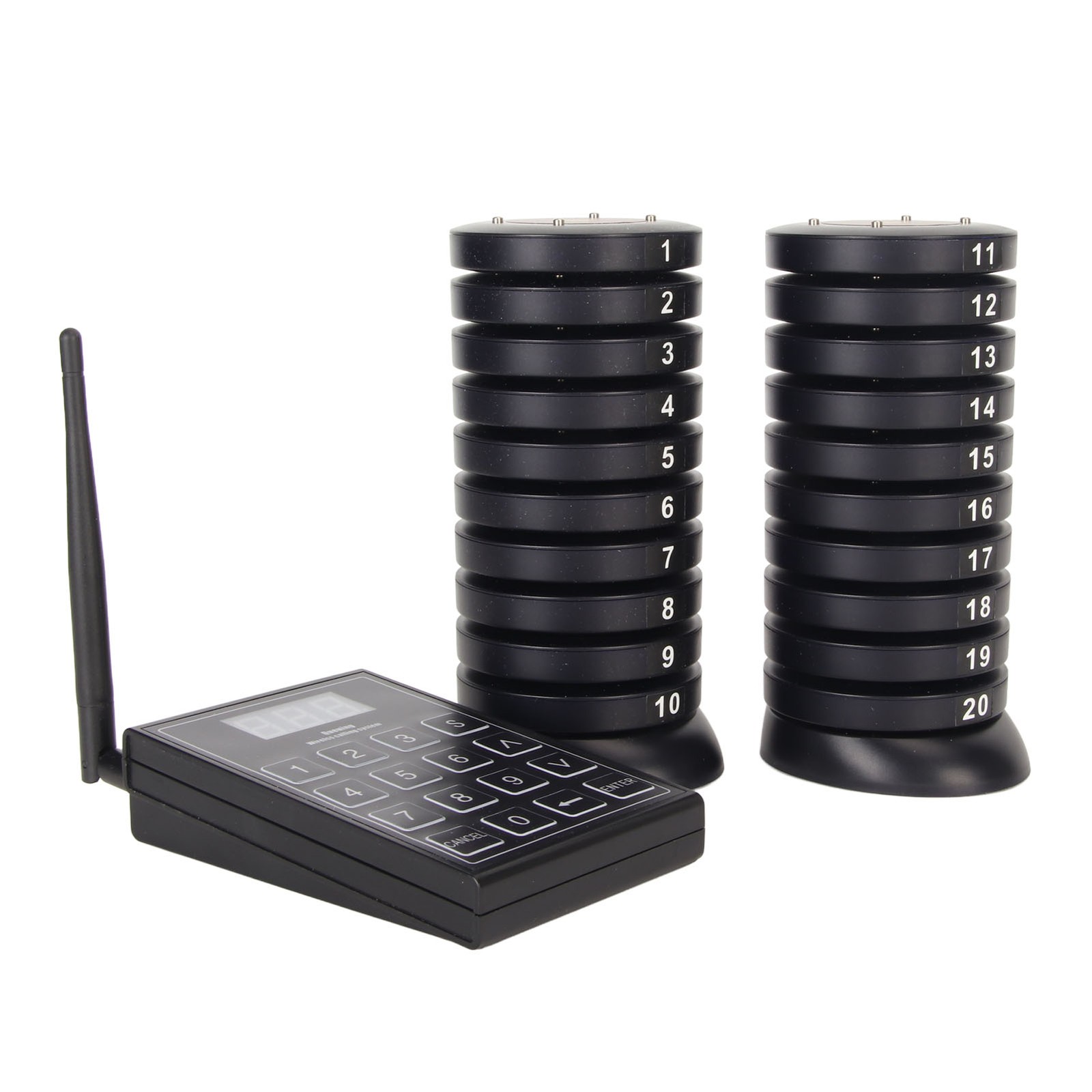 Wireless Guest Paging Queuing System Long Range Paging System With Transmit BAZI