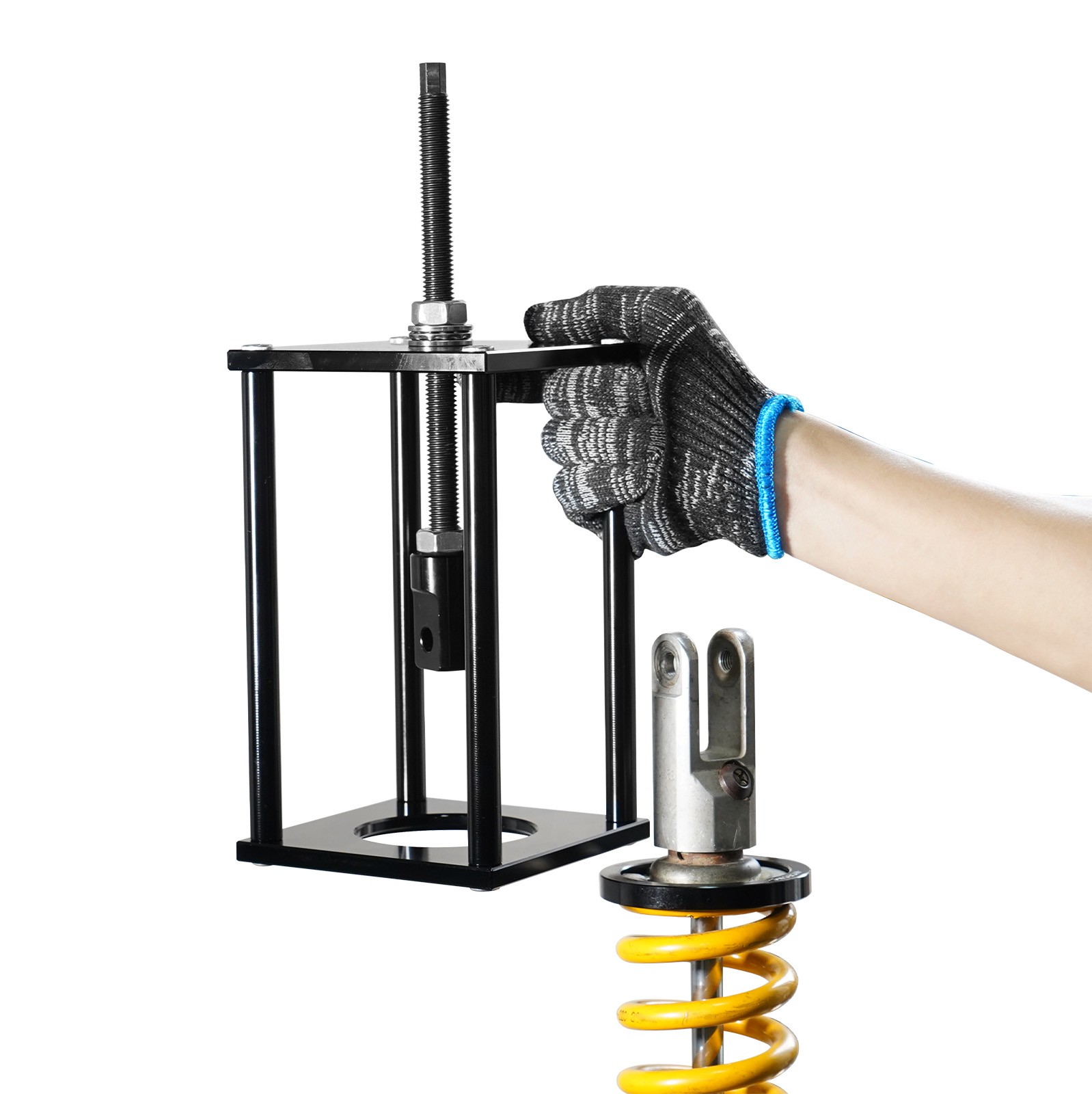 NICECNC Motorcycle Rear Shock Spring Compressor Adjustable Tool For ATV UTV