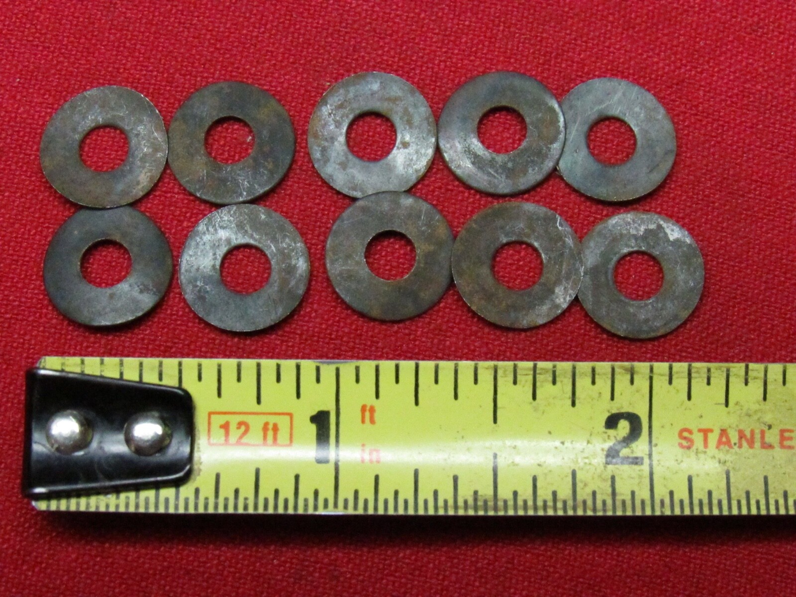 Mossberg Receiver Sight "Warped" Tension Washers - Lot of 10