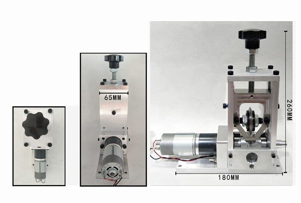 Electric Peeling Machine Manual Wire Stripping Automatic Hand Crank Stripper new