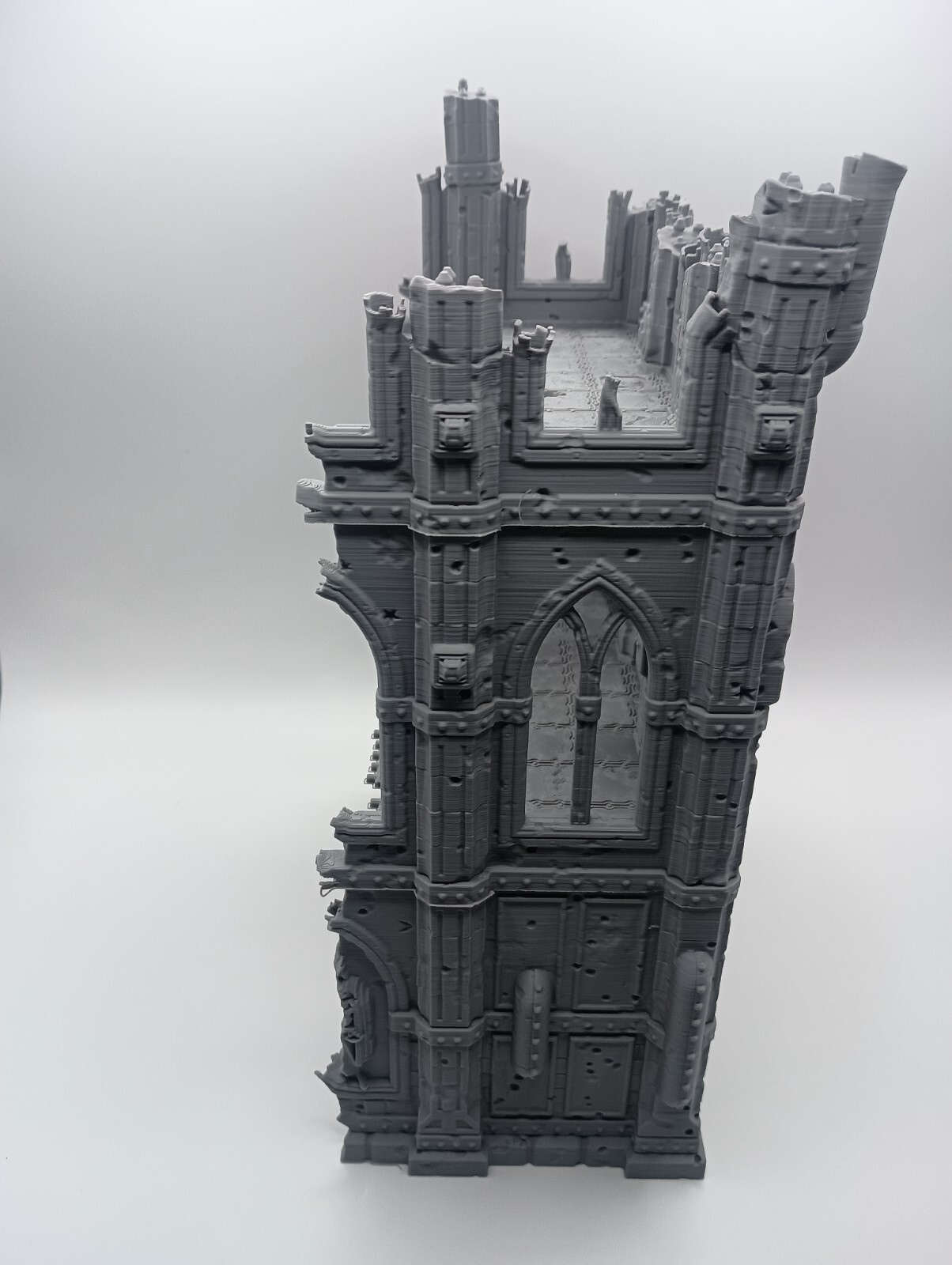 Gothic Sector 75 Modular Sci-Fi Ruins Building # 33 (32mm Scale) [PTO]