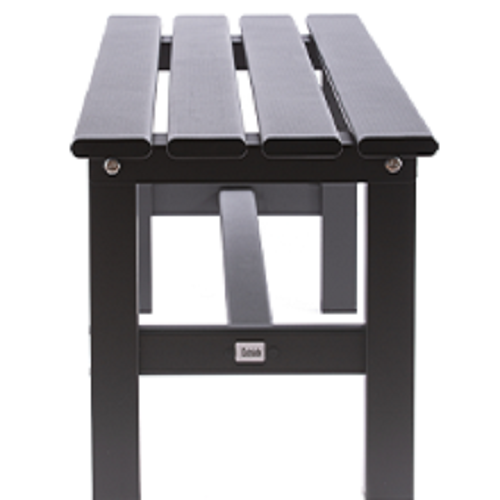 Lojok 35.4x14.2x15.7 inch Aluminum Outdoor Bench for Park Garden Patio Lounge