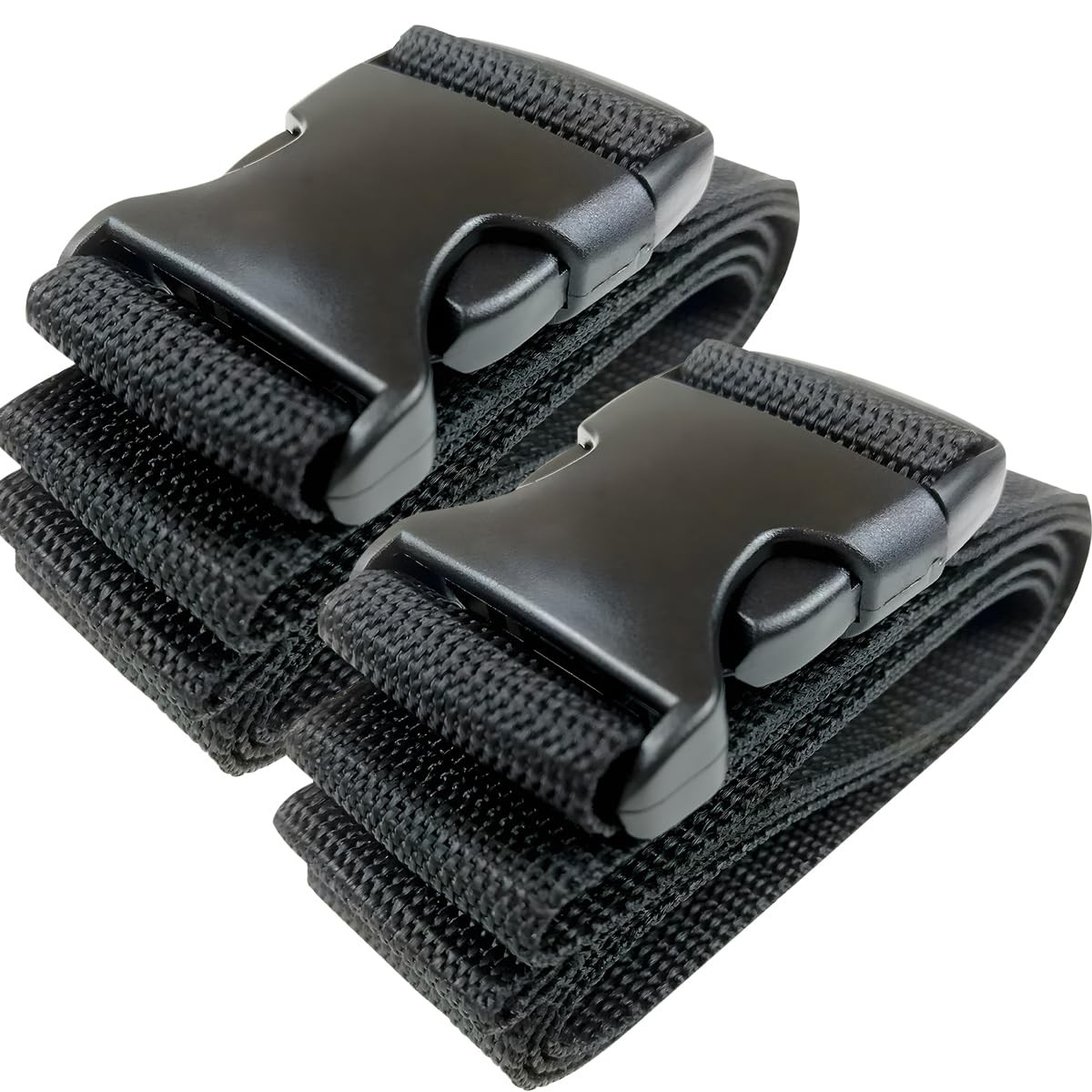 2PCS 39 Inch Car Battery Tie Down Straps, Adjustable Battery Box Straps Quick..
