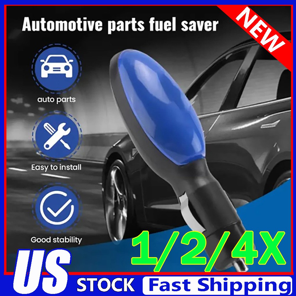 1/2/4X Gas Fuel Sync Farther,Save More Fuel Instantly,Automotive Spill Save,New