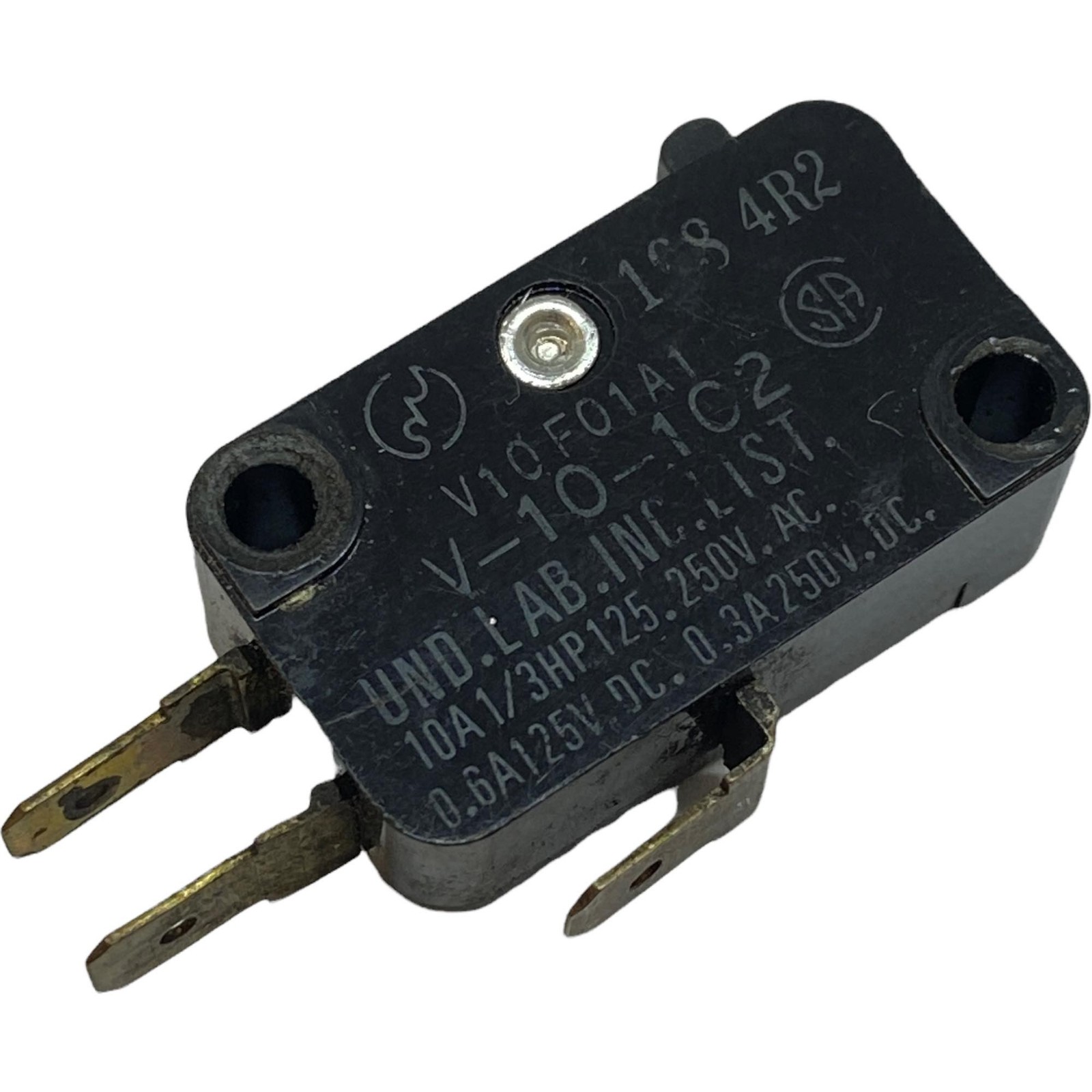 V-10-1C2 SPDT Snap Action Microswitch 10A/125Vac/250Vac