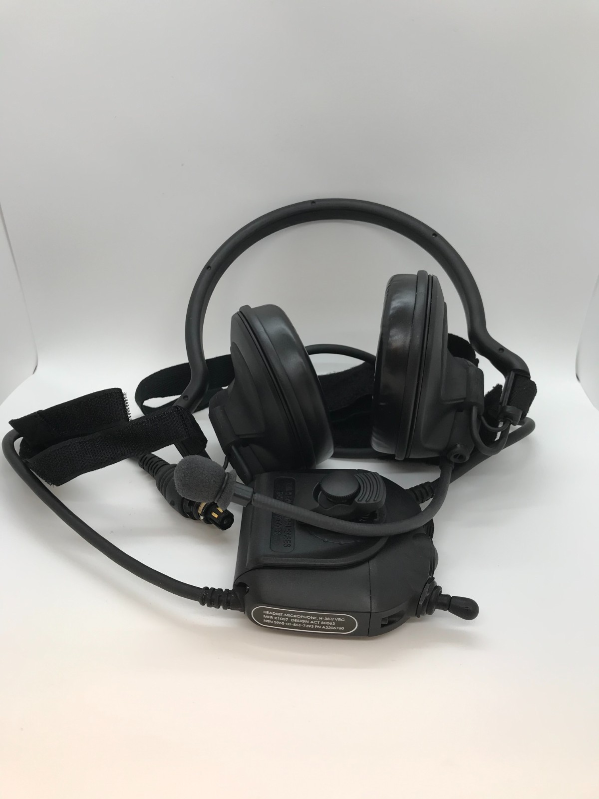 Racal Acoustics RA5000 Raptor Headsets NSN 5965-01-551-7393 NEW RA5000/1/6400