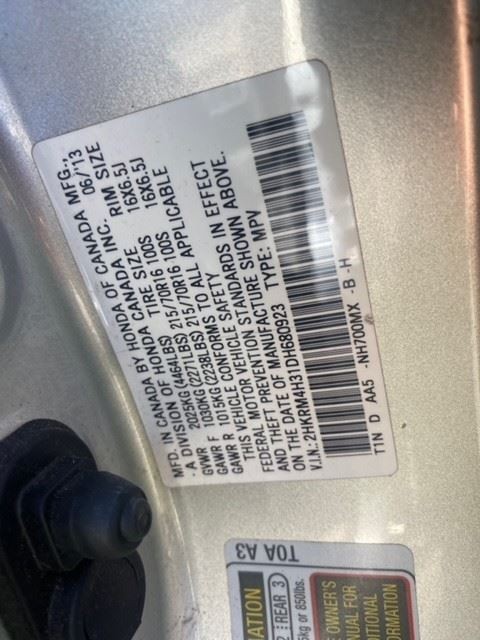 Transfer Case Automatic Transmission Fits 12-14 CR-V 1048391