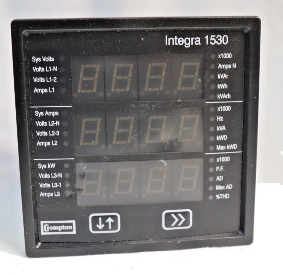 INT-1533-L-5-L-011=1 Crompton Integra 1530 Digital Metering System CZ5182-000