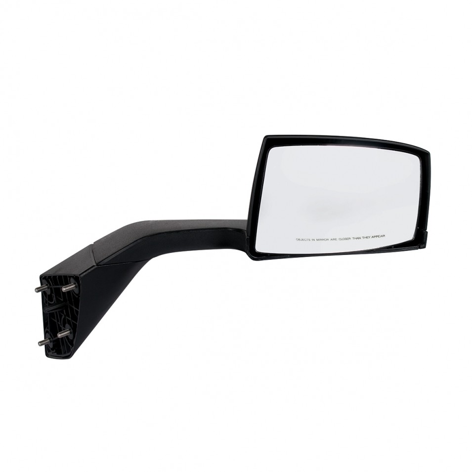 Black Hood Mirror Assembly Made for 2004 - 2014 Volvo VN - Passenger