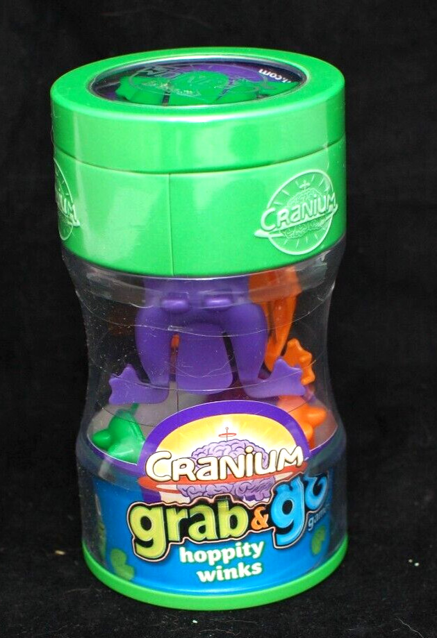 2006 Cranium Grab & Go Games HOPPITY WINKS w/Frogs~Flies~Lily Pads Age 6+ PARTS