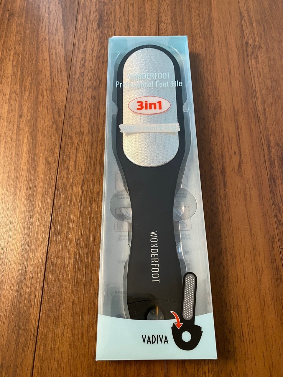 Wonderfoot Foot File 3 in 1 stainless steel Callus Remover Made in Korea