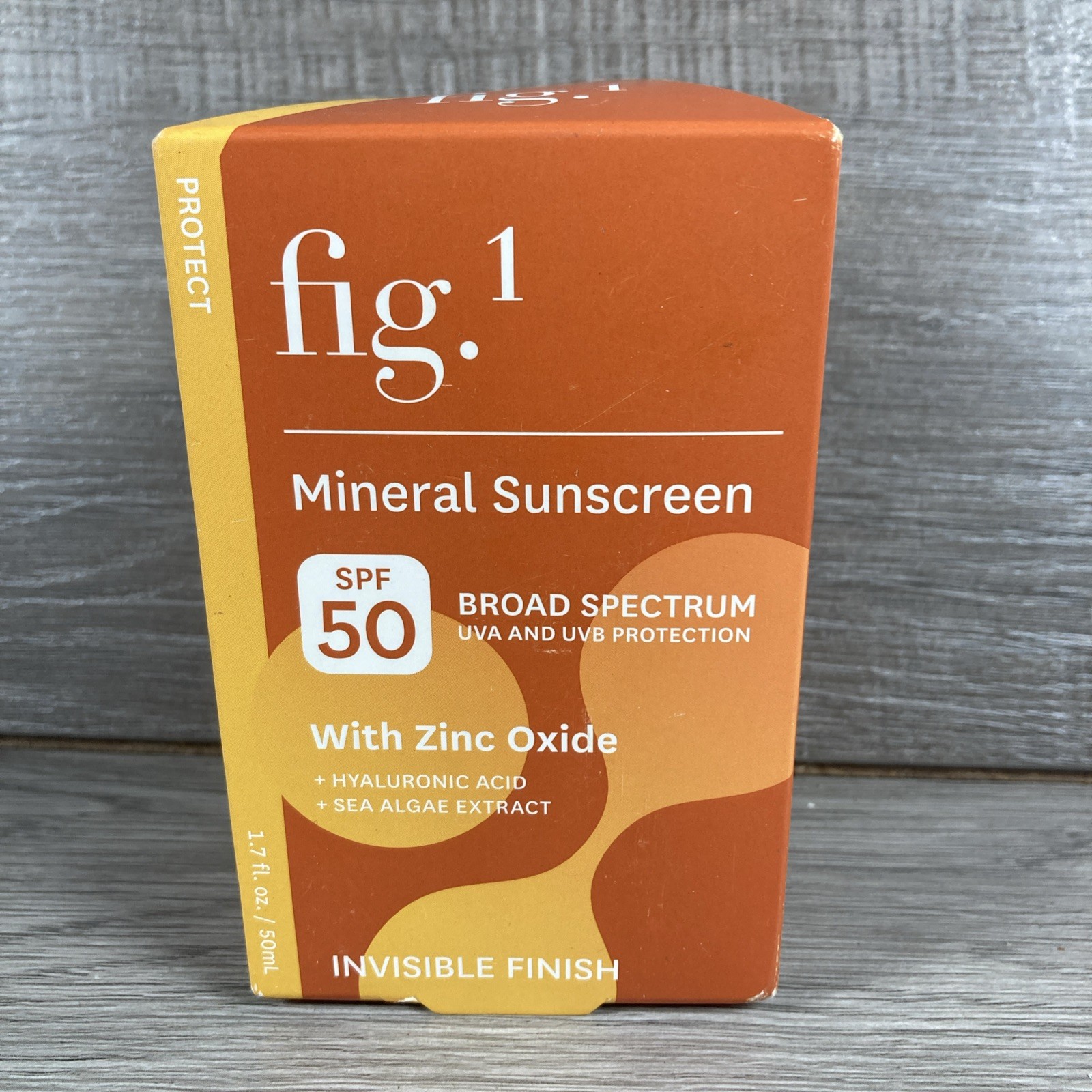Fig.1 Mineral Sunscreen SPF50, 1.7oz New In Box