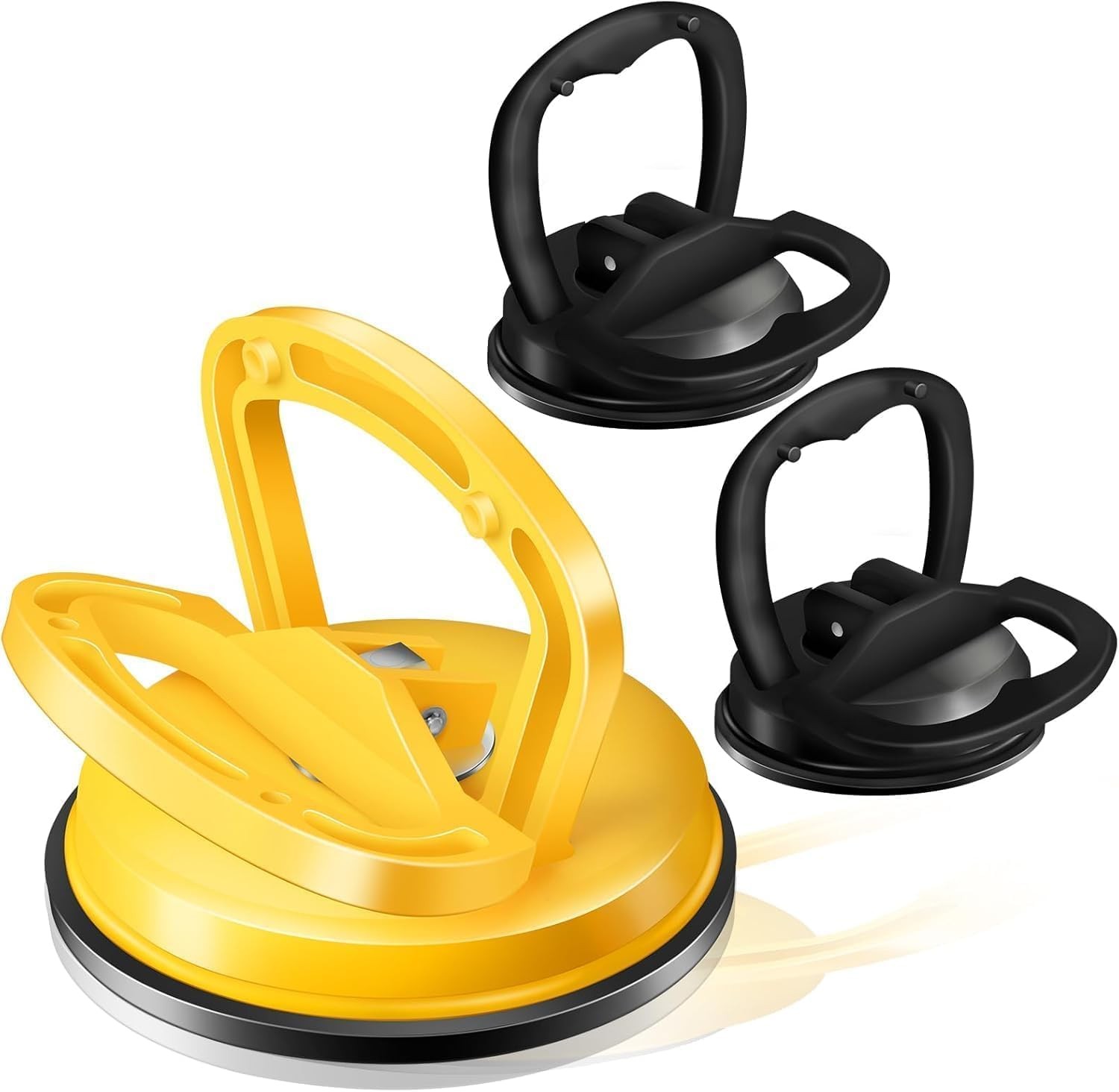 3 Pack Car Dent Puller Powerful Suction Cup Auto Body Panel Damage Remover
