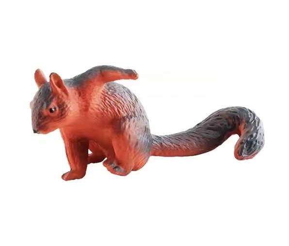 Squirrel Animal Figure Toy PVC Wildlife Small Figurine Birthday Gifts
