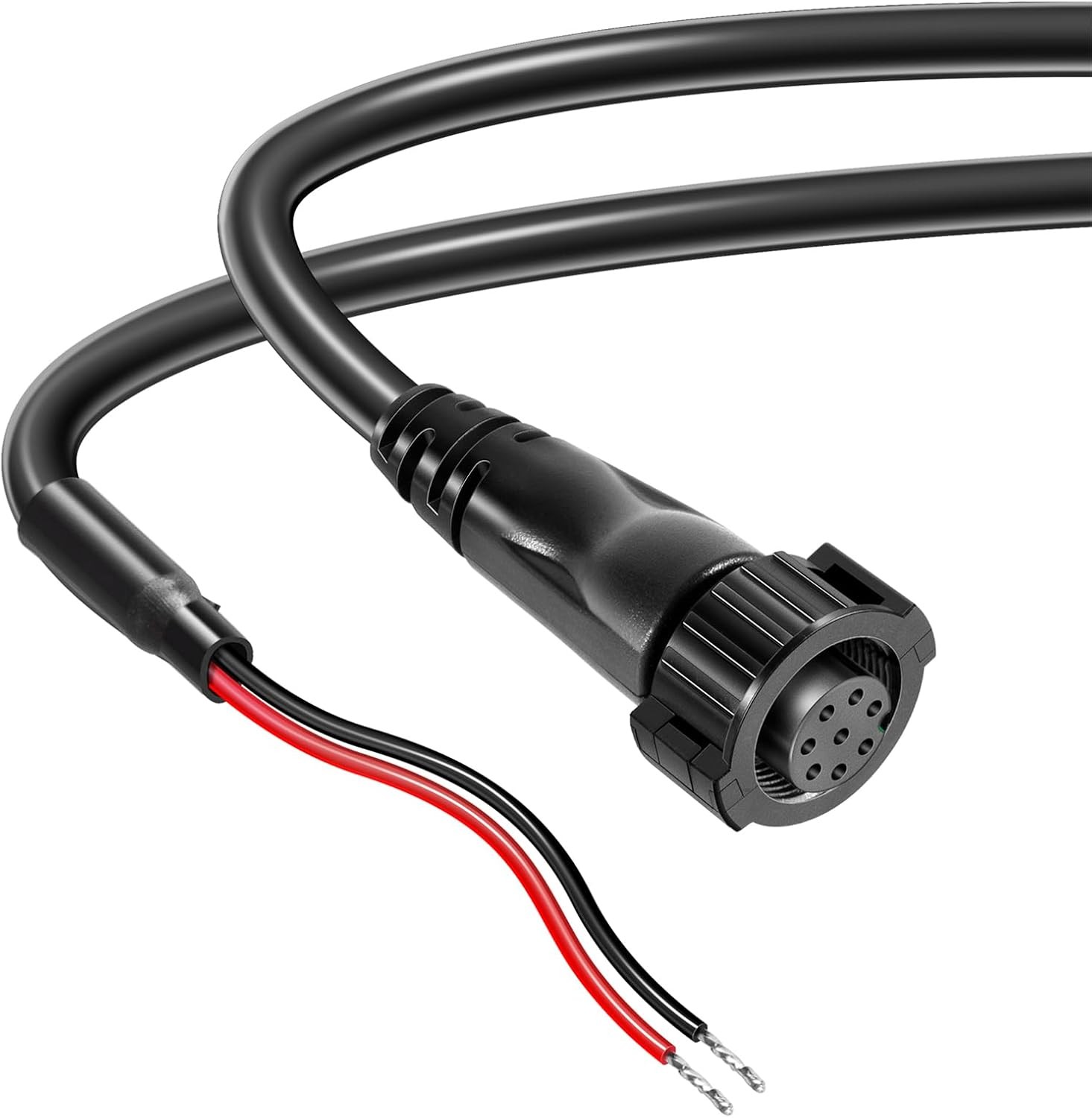 720085-1 Power Cable Replacement for Humminbird Fishfinder PC12 Power Cord, 6 Ft