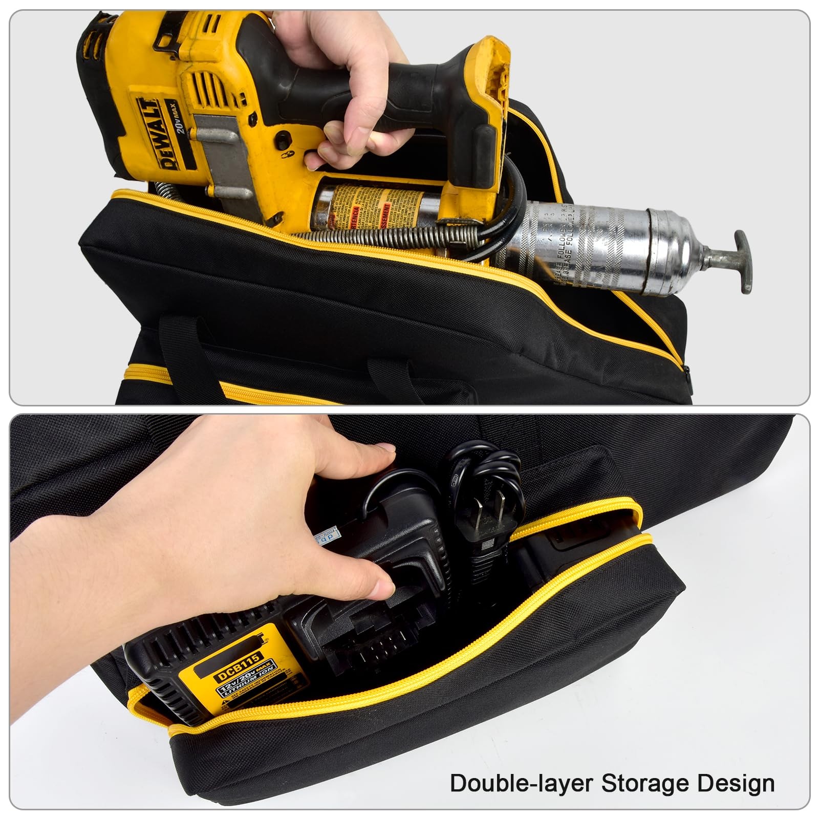 Case Compatible with Dewalt DCGG571M1/ DCGG571B 20V Max Grease Gun kit, Bare ...