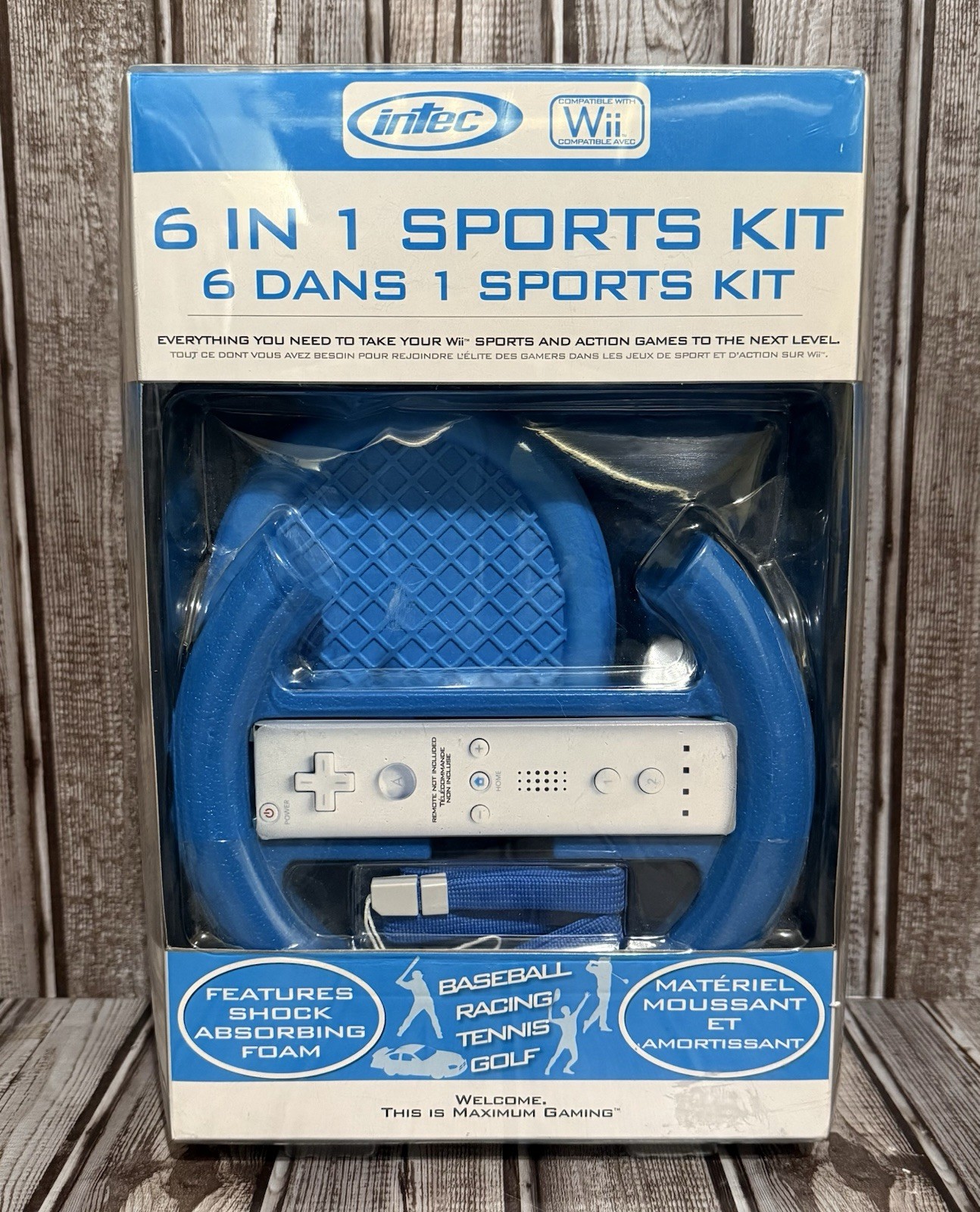 Intec 6 IN 1 Wii Sports Kit Gaming Accessories - Brand New