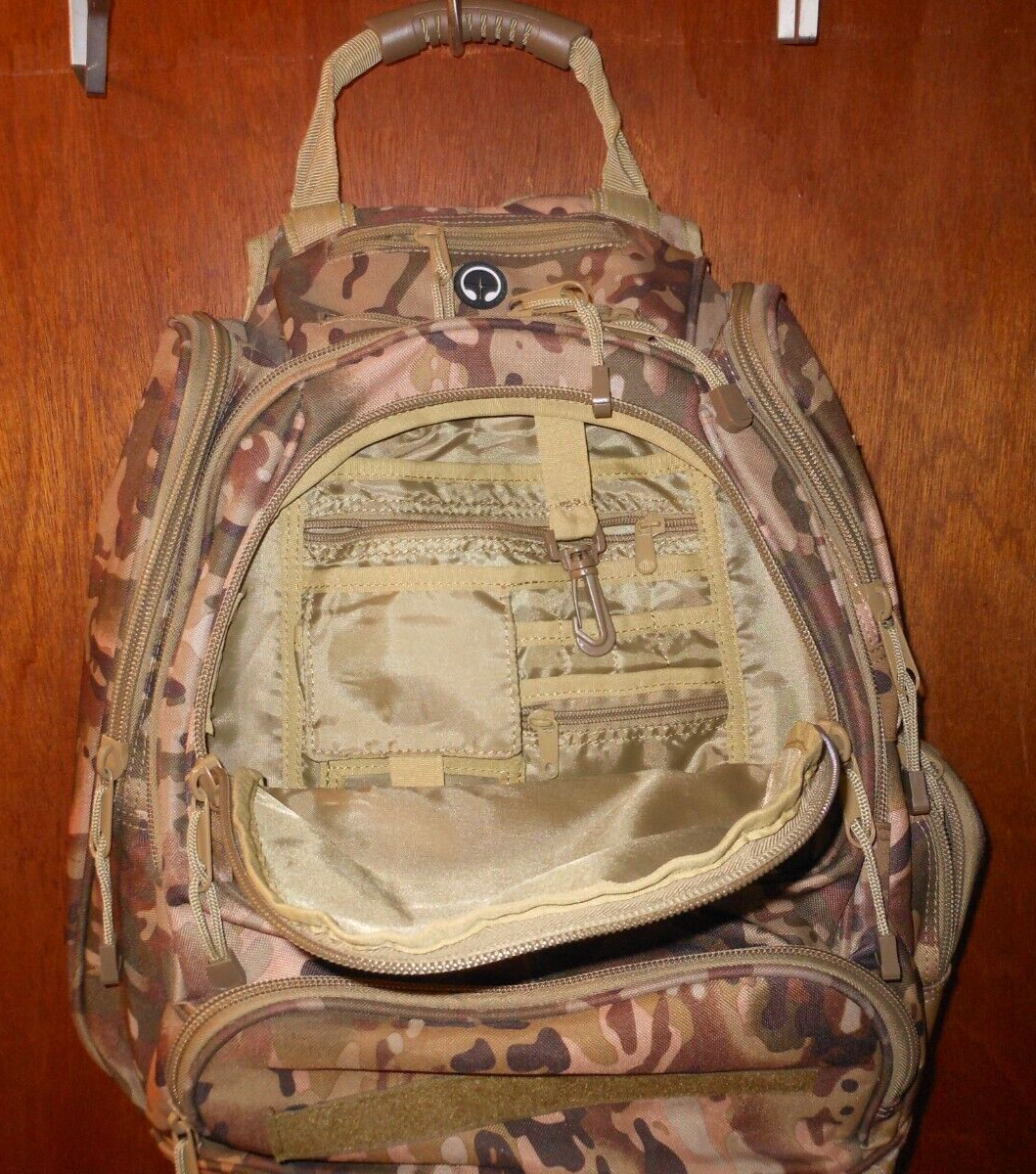 US Military MEDIUM Olive Drab Tan Field Pack Combat Backpack Rucksack