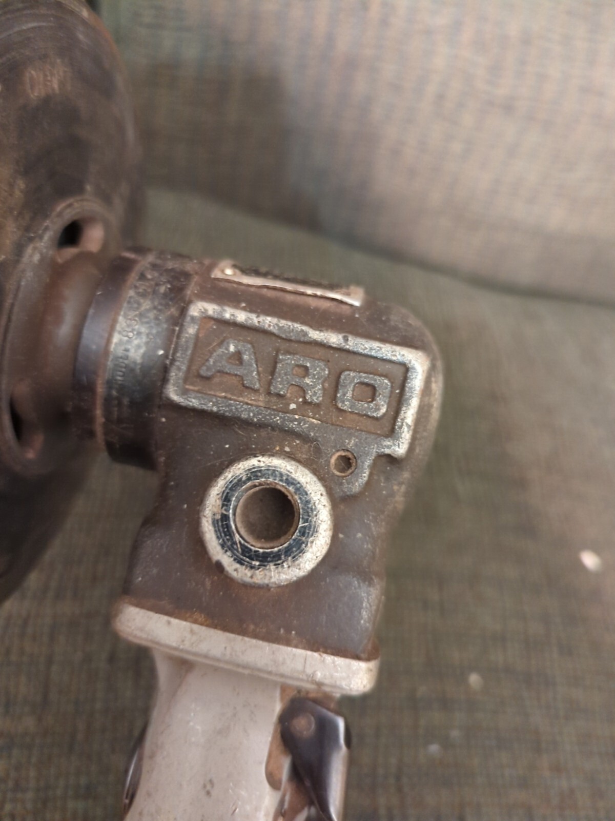 Vintage ARO Pneumatic Disk Sander
