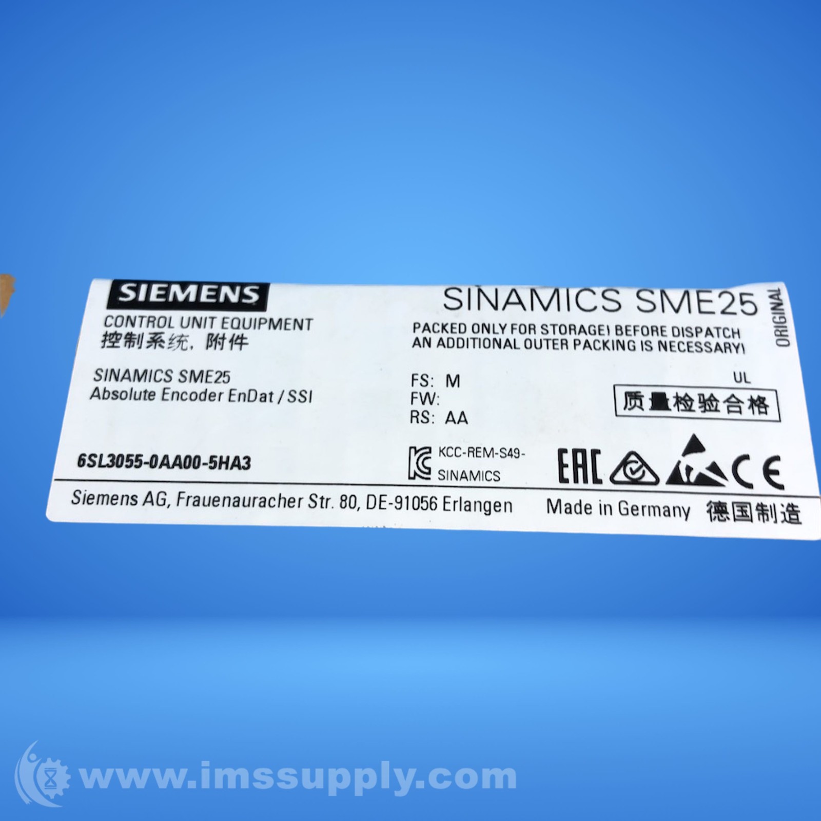 Siemens SINAMICS SME25 FNFP