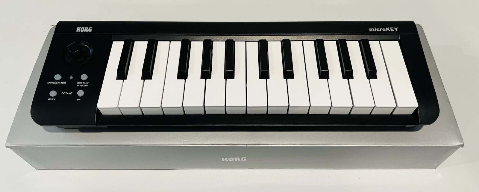 KORG microKEY-25 USB Powered MIDI Keyboard Controller + USB Cable (Not Wireless)