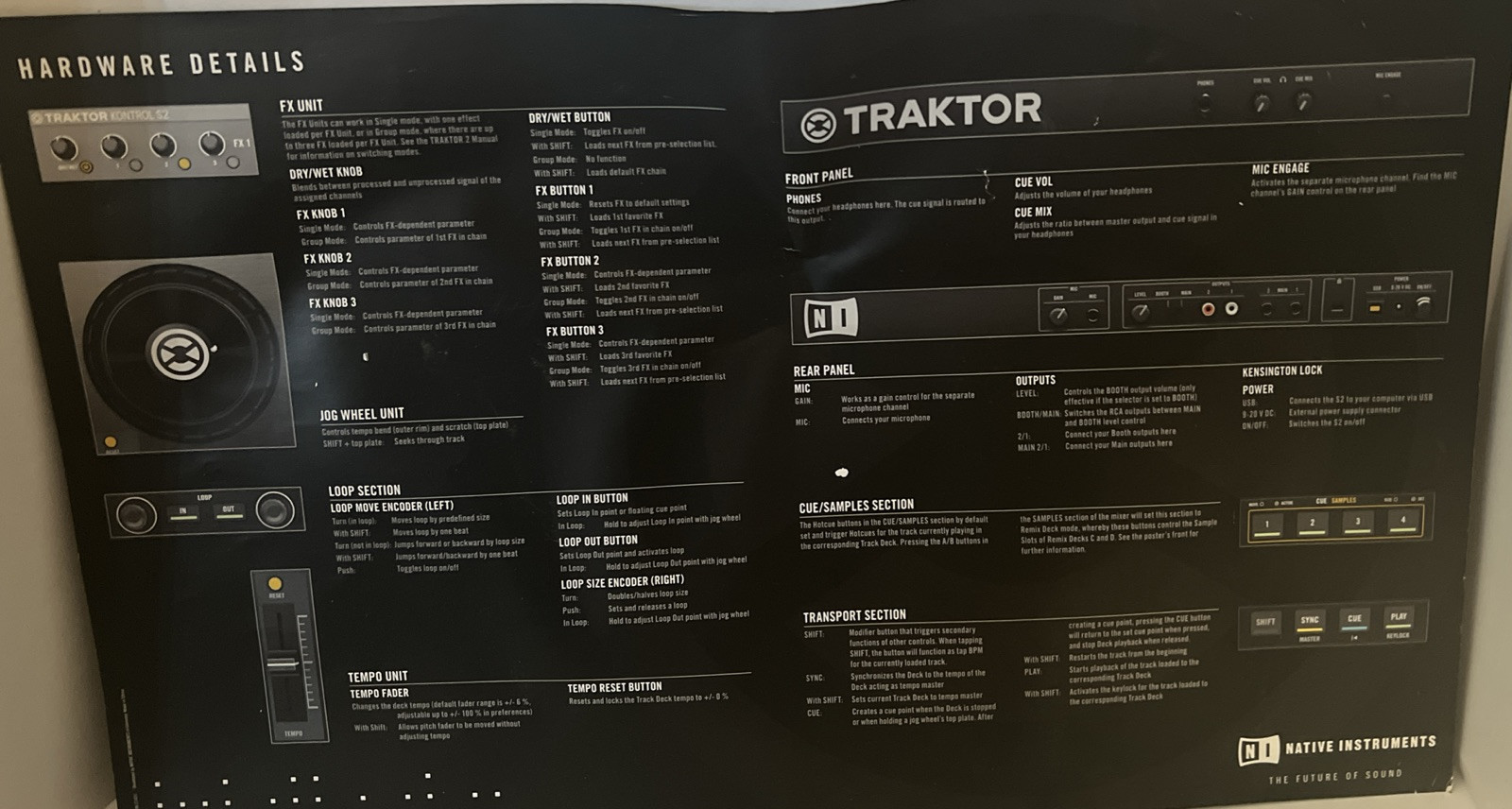 TRAKTOR KONTROL S2 - 2.1 Channel DJ System Controller Read