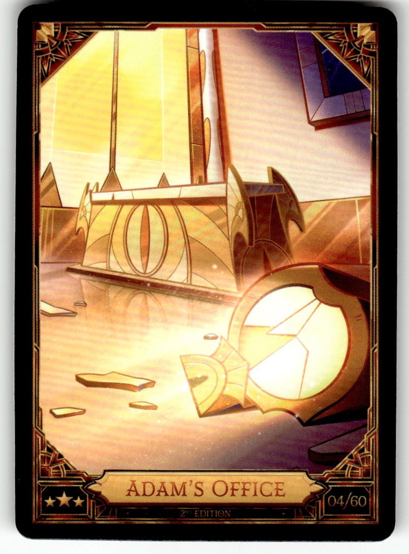Hazbin Hotel Season 2 Trading Cards 04/60 ADAM'S OFFICE 2nd Edition NON-FOIL