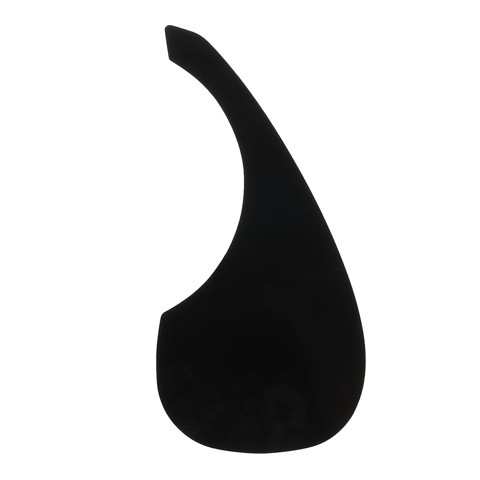 Guitar Pickguard Fit 41 Inch Right Handed Long Water Drop Shape Black