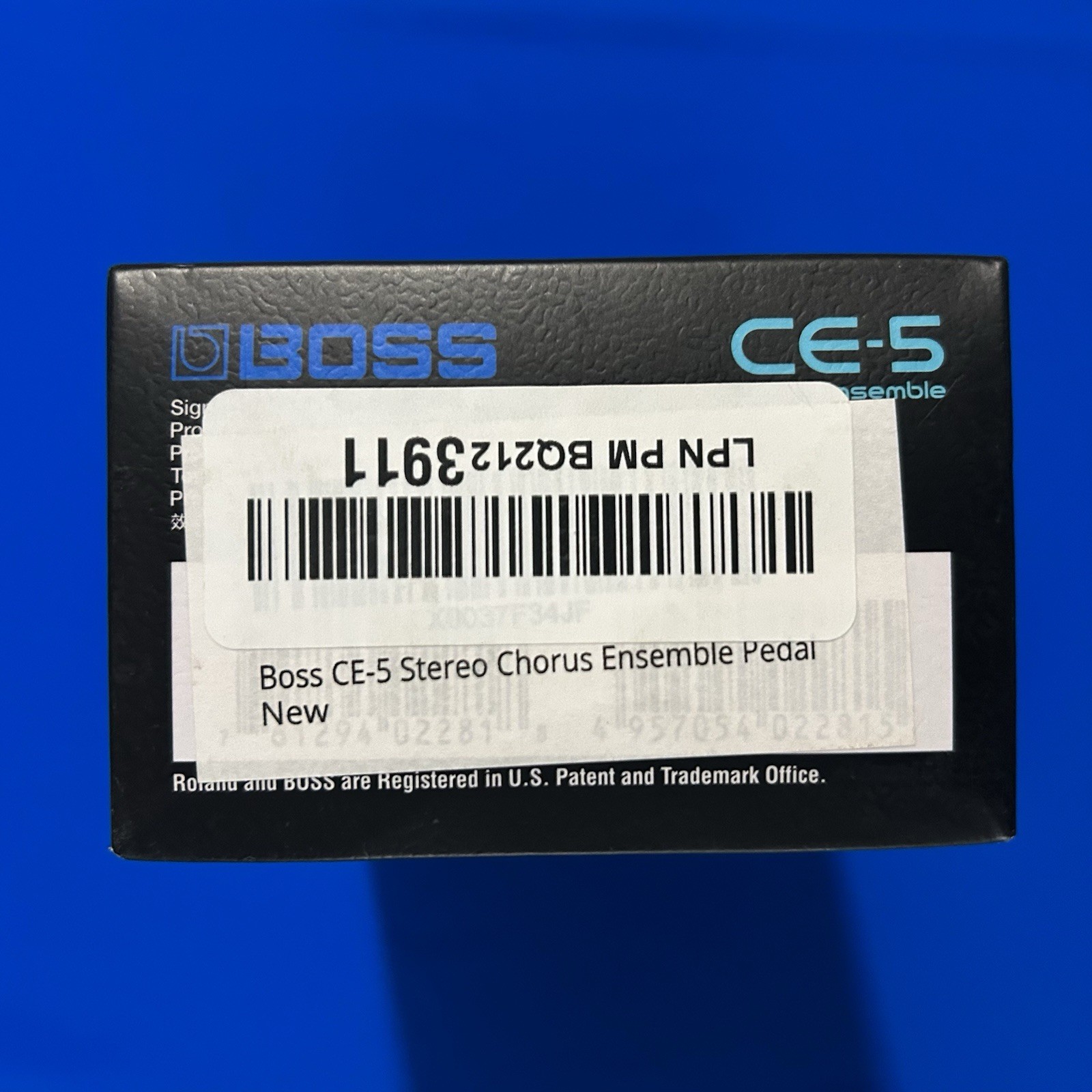 BOSS CE-5 Stereo Chorus Ensemble Pedal
