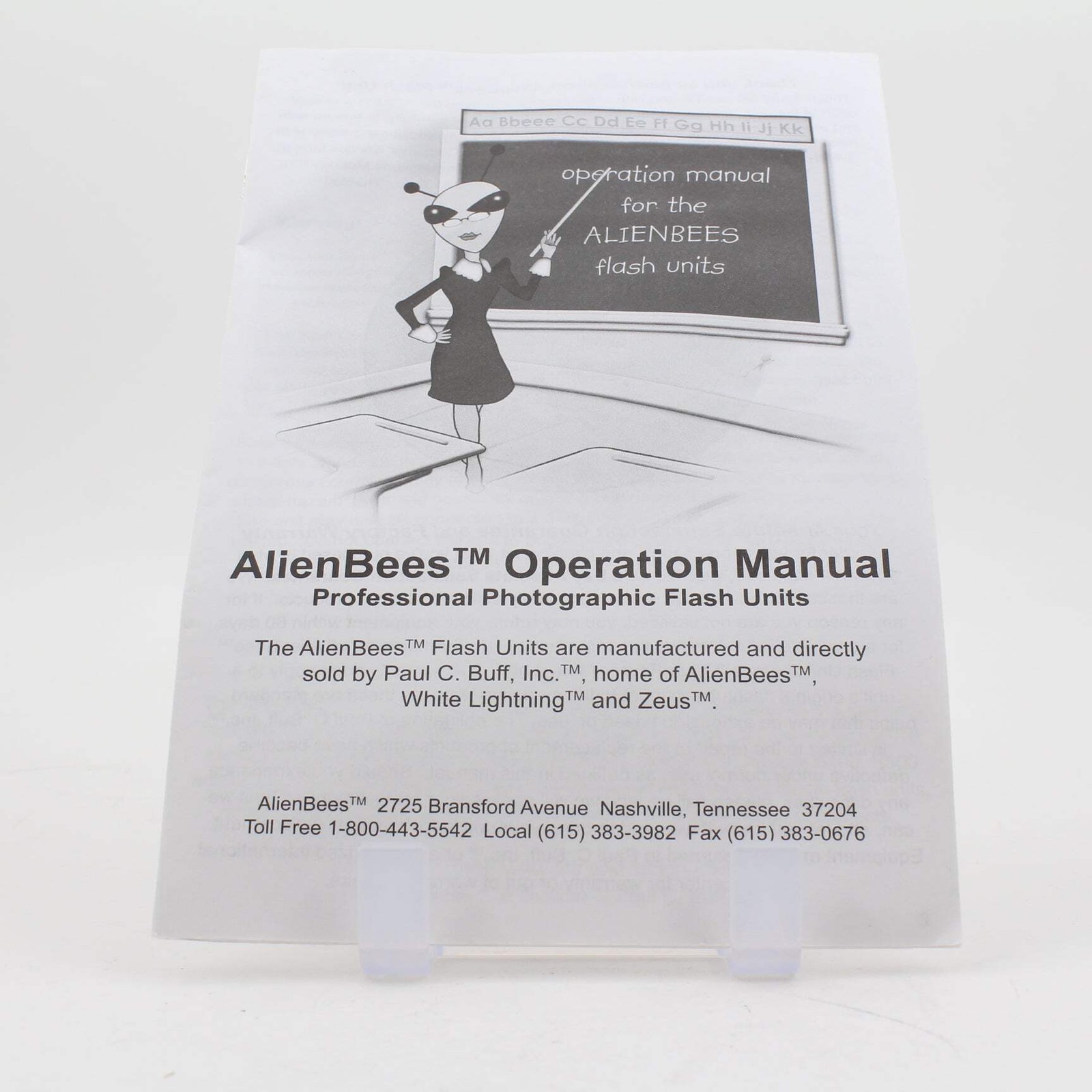 * USED * Paul C. Buff Alien Bees B800 (320 WS) Monolight Studio Flash
