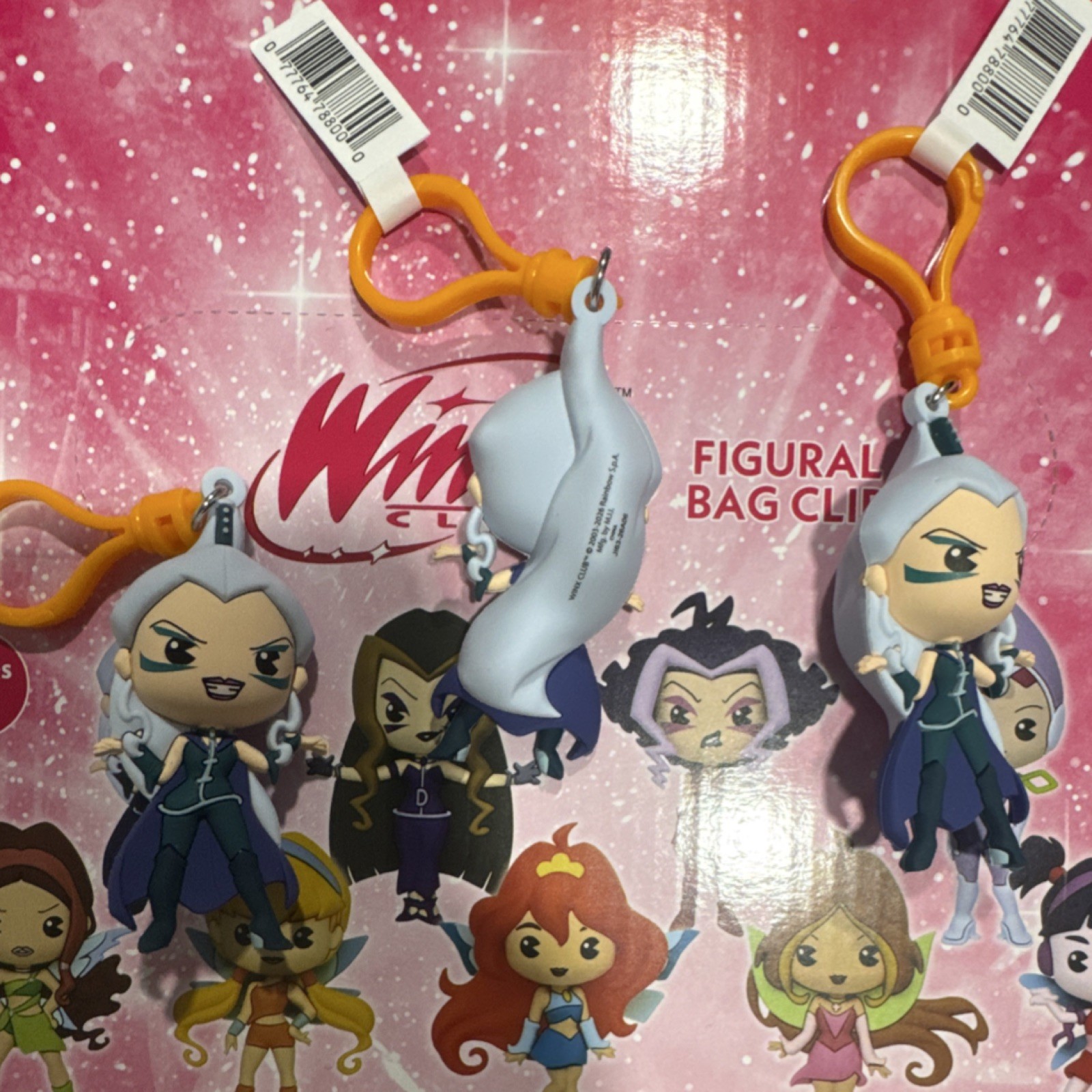 Winx Club Figural Bag Clip Keychains Series 1