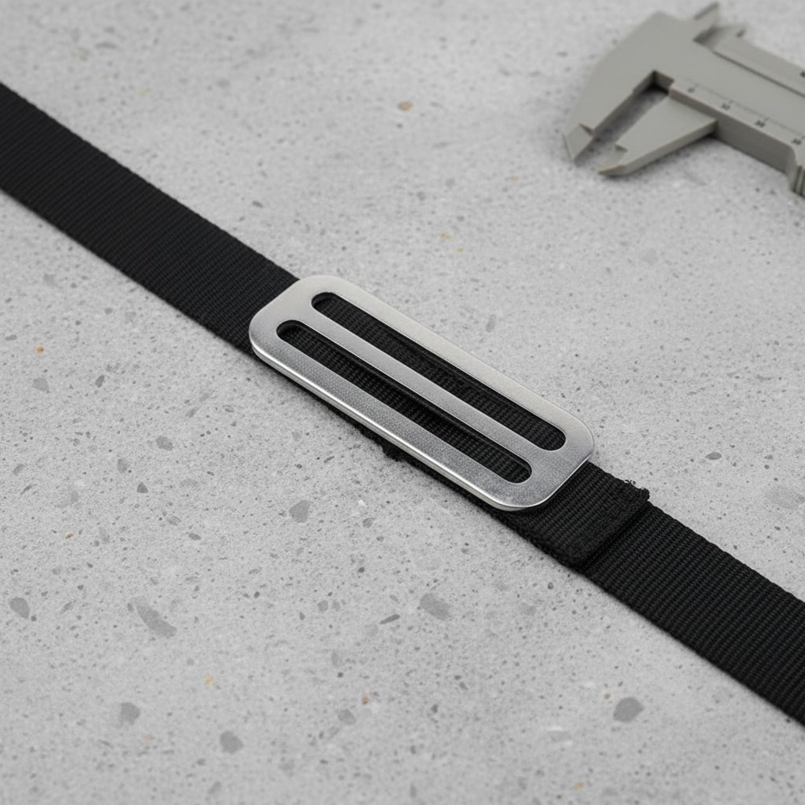 Stainless Steel Triglide Buckle BCD Belt Keeper Rustproof