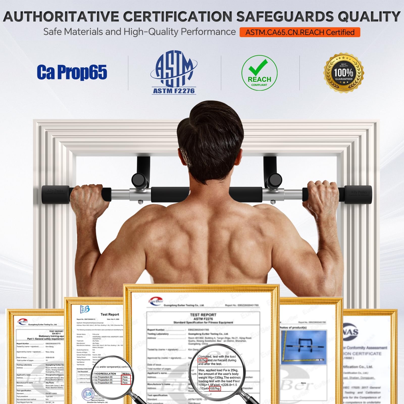 Pull Up Bar for Doorway,Multiple Levels Width Adjustable Pull Up Bar Accurate...