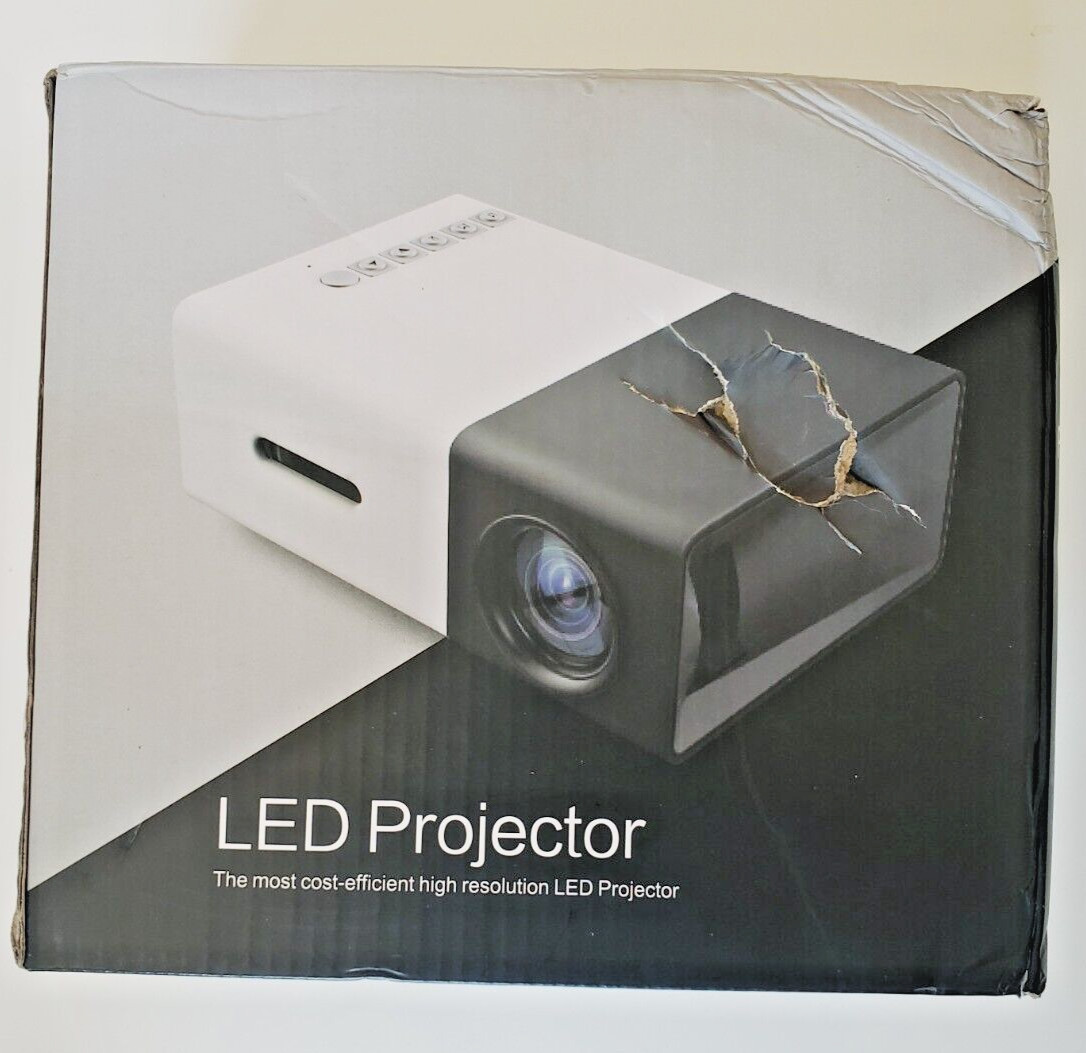 Mini LED Projector Audio HDMI-compatible HD Model Q1 Ultra Portable Black