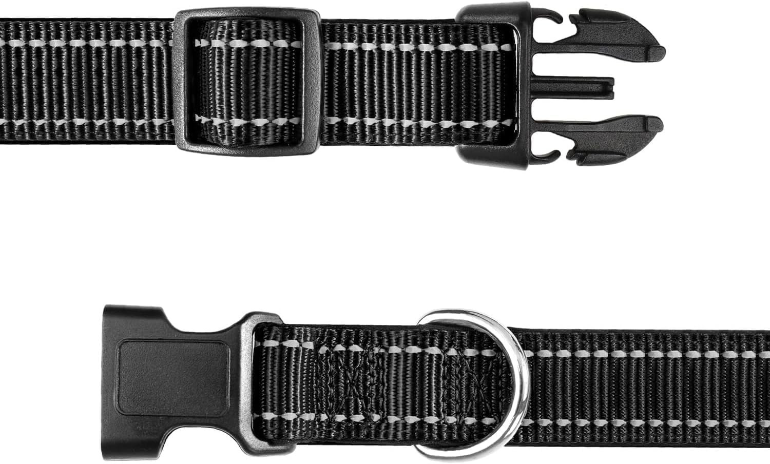 2-Pack Shock Collar Straps – Adjustable Nylon Bands for Dog Training E-Collar...