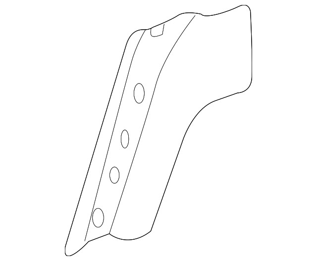Genuine GM Rear With H Panel Filler 15187438