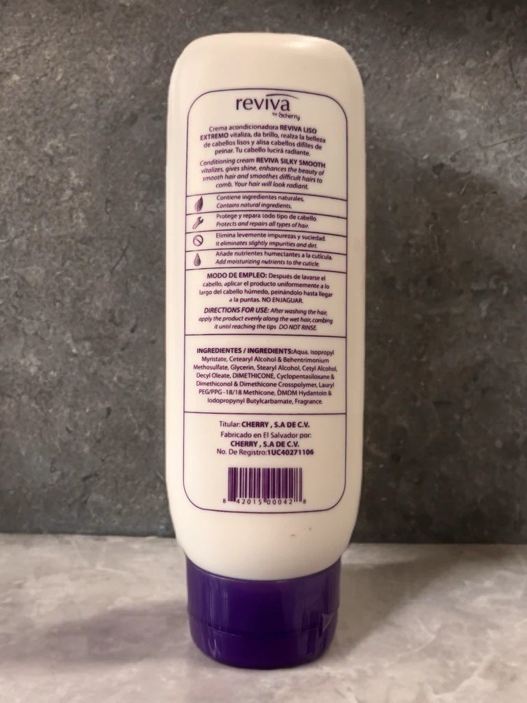 Crema Reviva Acondicionar Para Cabello Liso