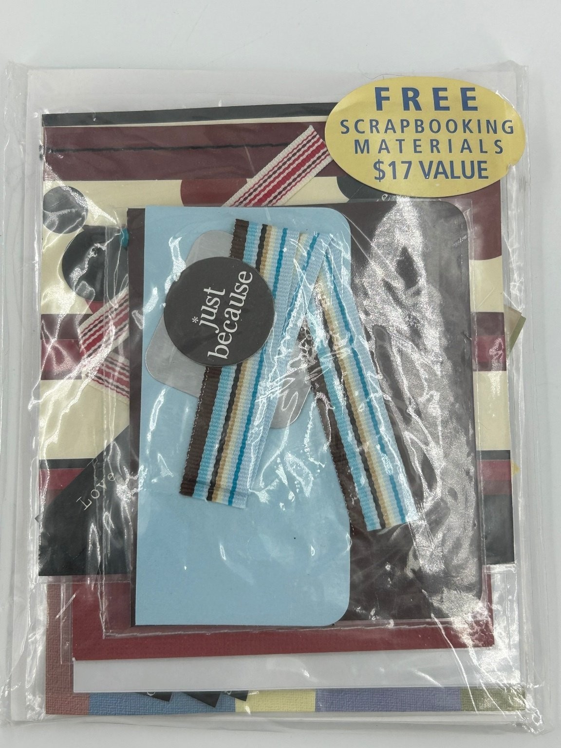 lisa BEARnson Sampler Card Kit Scrapbooking Materials Instruction Guide