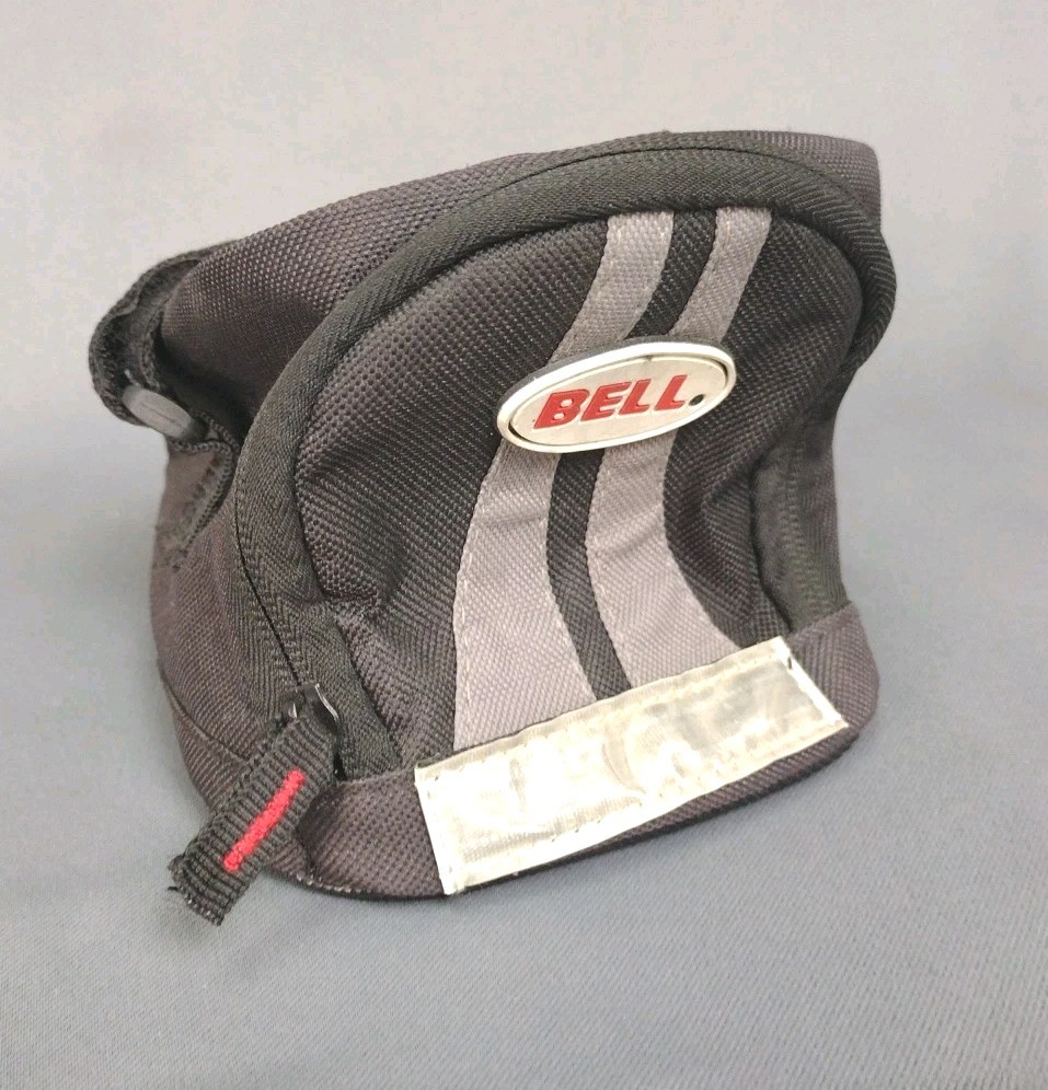 Bell Stow Away Under Seat Bicycle Bag Black Nylon Expandable Black/Grey