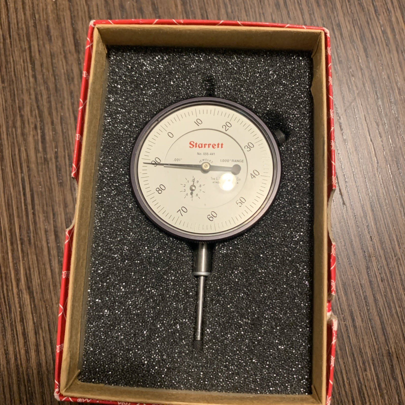 655-431J Dial Indicator Starrett